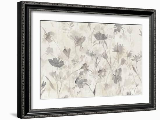 Garden Shadows III Crop Greige-Avery Tillmon-Framed Art Print