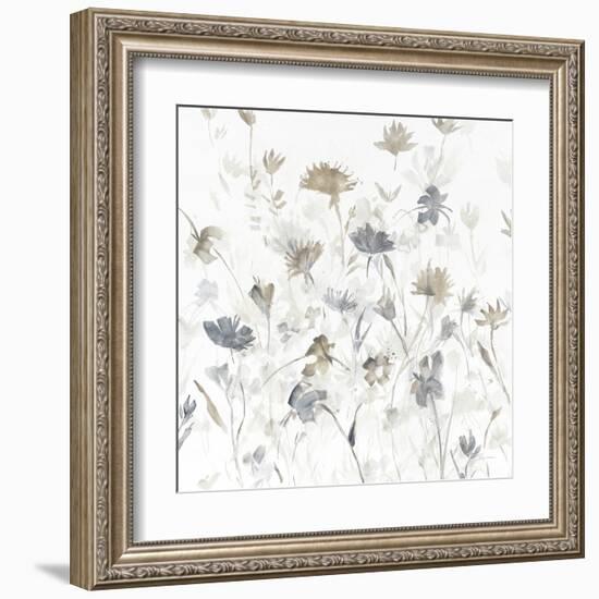 Garden Shadows III on White-Avery Tillmon-Framed Art Print