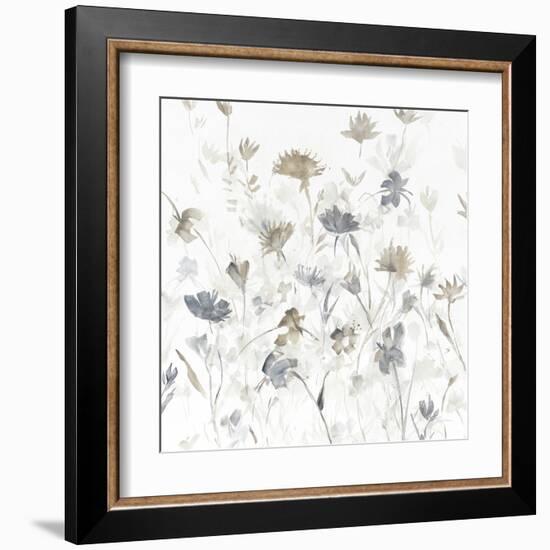 Garden Shadows III on White-Avery Tillmon-Framed Art Print