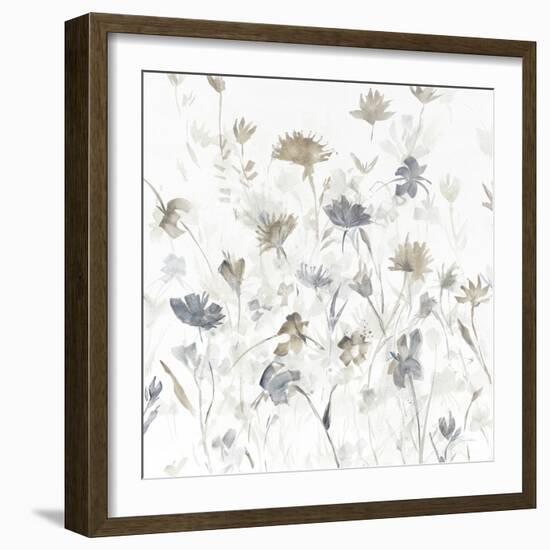 Garden Shadows III on White-Avery Tillmon-Framed Art Print