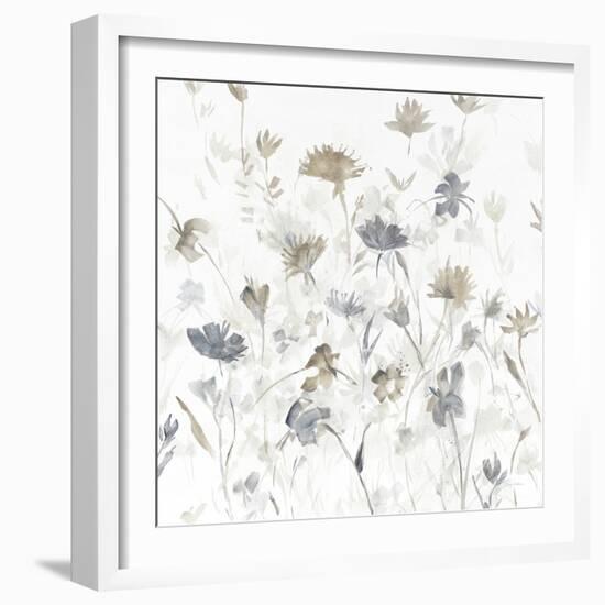 Garden Shadows III on White-Avery Tillmon-Framed Art Print