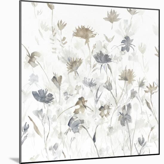 Garden Shadows III on White-Avery Tillmon-Mounted Art Print