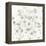 Garden Shadows IV on White v2-Avery Tillmon-Framed Stretched Canvas