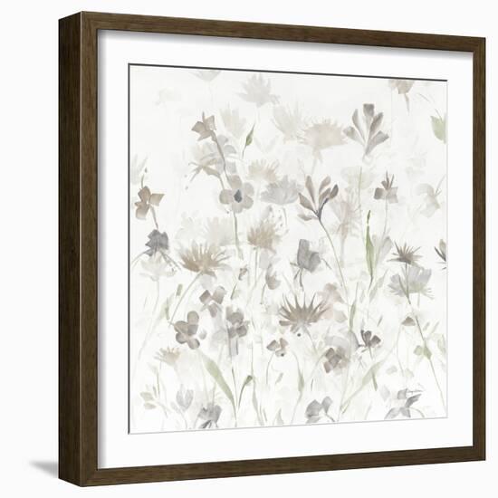 Garden Shadows IV on White v2-Avery Tillmon-Framed Art Print