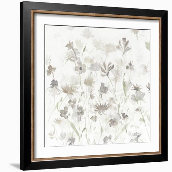 Garden Shadows IV on White v2-Avery Tillmon-Framed Art Print