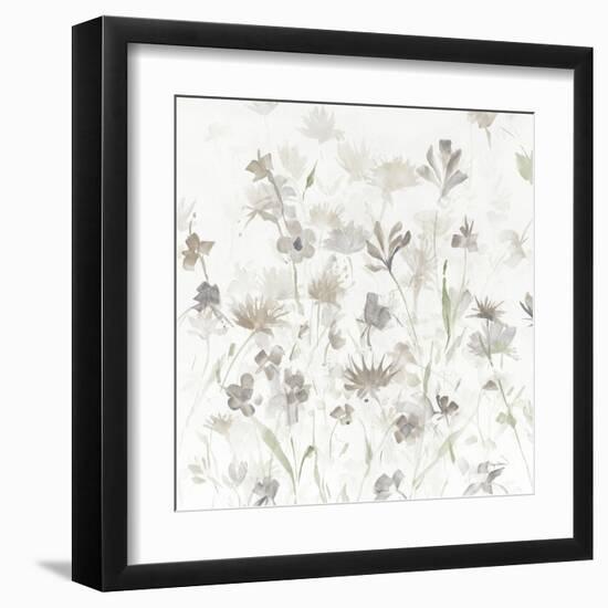 Garden Shadows IV on White v2-Avery Tillmon-Framed Art Print