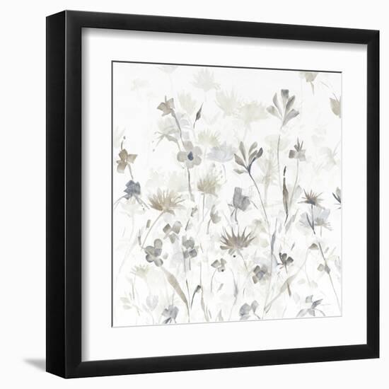 Garden Shadows IV on White-Avery Tillmon-Framed Art Print