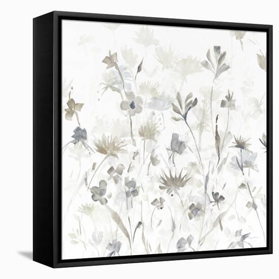 Garden Shadows IV on White-Avery Tillmon-Framed Stretched Canvas