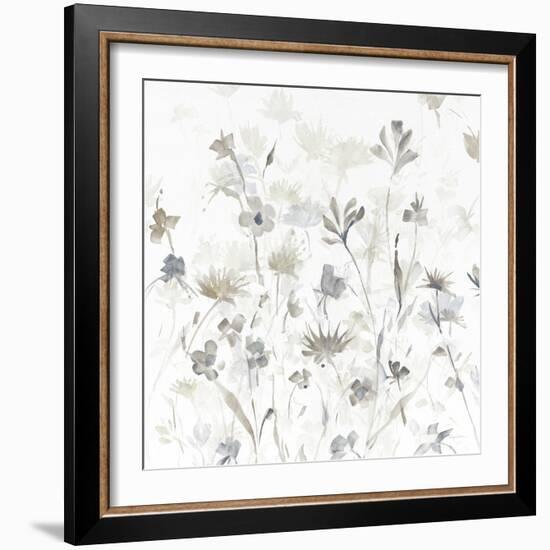 Garden Shadows IV on White-Avery Tillmon-Framed Art Print