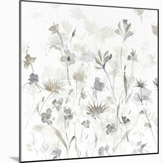 Garden Shadows IV on White-Avery Tillmon-Mounted Art Print