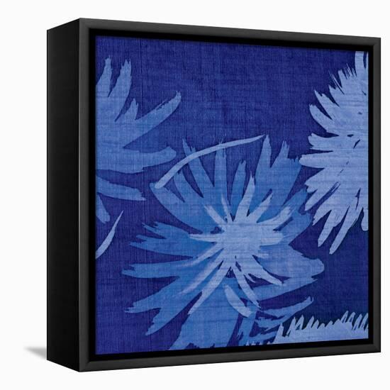 Garden Shibori-Meili Van Andel-Framed Stretched Canvas