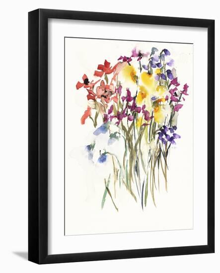 Garden Soirée 2-Karin Johannesson-Framed Art Print