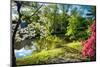 Garden State Spring At The Canal-George Oze-Mounted Photographic Print