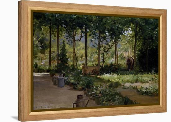 Garden (Summer), 1879-Demetrio Cosola-Framed Premier Image Canvas