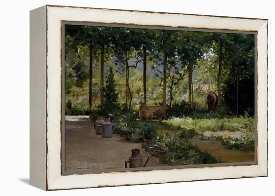 Garden (Summer), 1879-Demetrio Cosola-Framed Premier Image Canvas