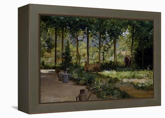 Garden (Summer), 1879-Demetrio Cosola-Framed Premier Image Canvas