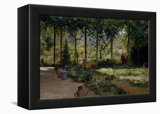 Garden (Summer), 1879-Demetrio Cosola-Framed Premier Image Canvas