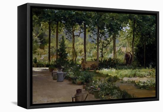 Garden (Summer), 1879-Demetrio Cosola-Framed Premier Image Canvas