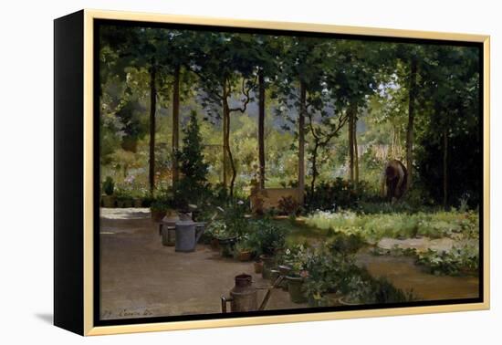 Garden (Summer), 1879-Demetrio Cosola-Framed Premier Image Canvas
