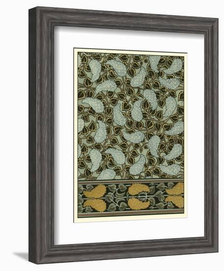 Garden Tapestry I-Eugene Grasset-Framed Art Print