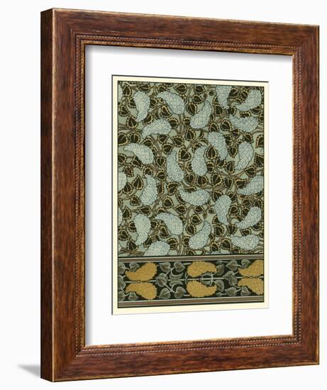 Garden Tapestry I-Eugene Grasset-Framed Art Print