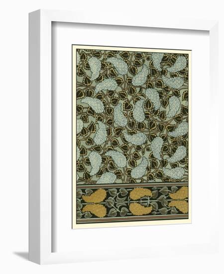 Garden Tapestry I-Eugene Grasset-Framed Art Print