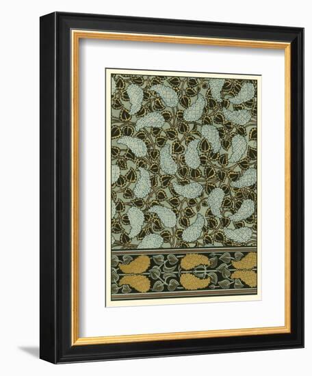 Garden Tapestry I-Eugene Grasset-Framed Art Print