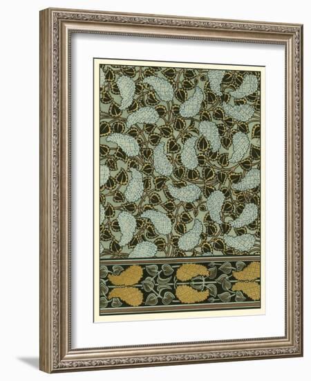 Garden Tapestry I-Eugene Grasset-Framed Art Print