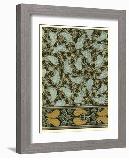 Garden Tapestry I-Eugene Grasset-Framed Art Print