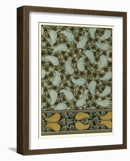 Garden Tapestry I-Eugene Grasset-Framed Art Print