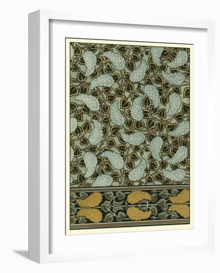 Garden Tapestry I-Eugene Grasset-Framed Art Print