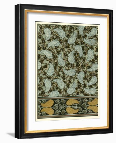 Garden Tapestry I-Eugene Grasset-Framed Art Print