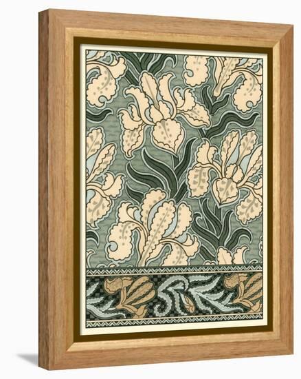 Garden Tapestry II-Eugene Grasset-Framed Stretched Canvas