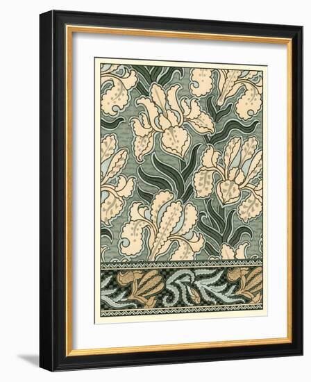 Garden Tapestry II-Eugene Grasset-Framed Art Print