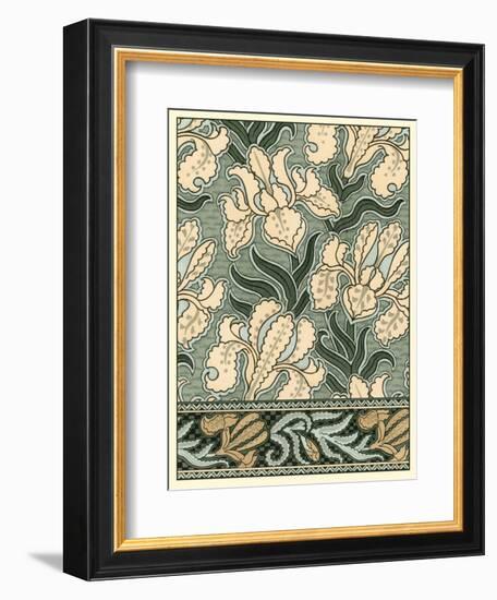 Garden Tapestry II-Eugene Grasset-Framed Art Print