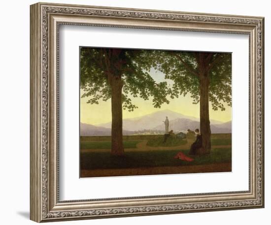 Garden Terrace, 1811-Caspar David Friedrich-Framed Giclee Print