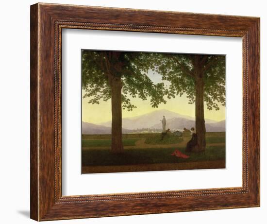 Garden Terrace, 1811-Caspar David Friedrich-Framed Giclee Print