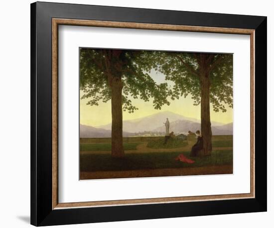 Garden Terrace, 1811-Caspar David Friedrich-Framed Giclee Print