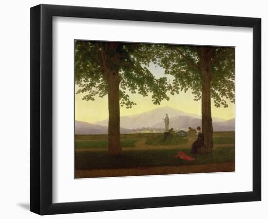 Garden Terrace, 1811-Caspar David Friedrich-Framed Giclee Print