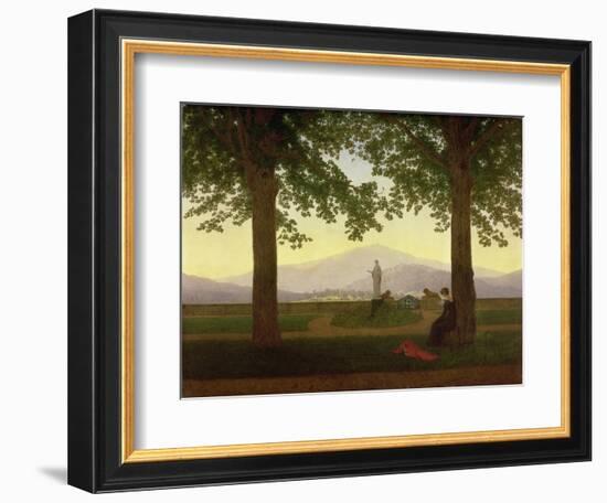 Garden Terrace, 1811-Caspar David Friedrich-Framed Giclee Print