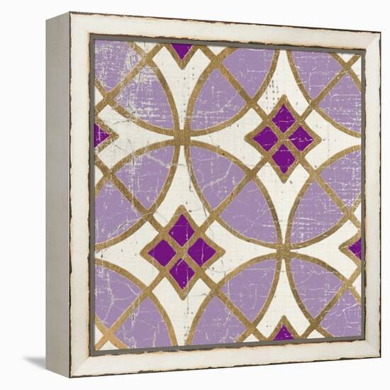 Garden Tile 1-Morgan Yamada-Framed Stretched Canvas