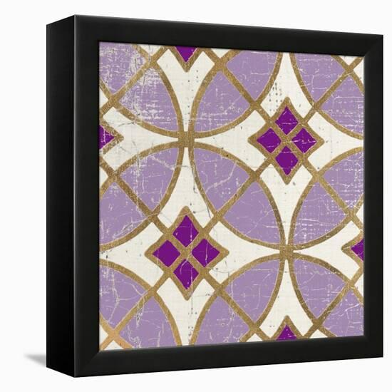 Garden Tile 1-Morgan Yamada-Framed Stretched Canvas