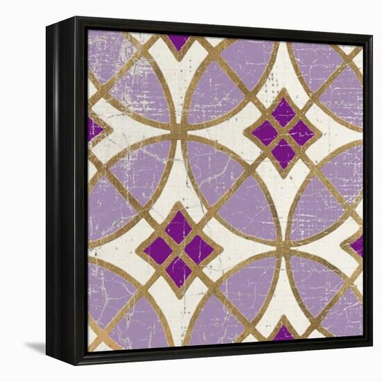 Garden Tile 1-Morgan Yamada-Framed Stretched Canvas