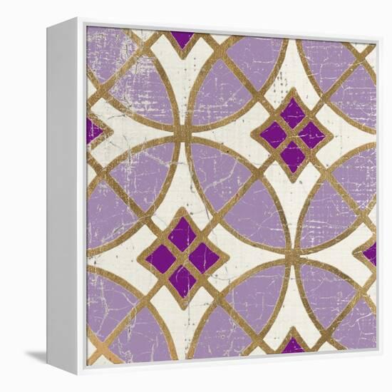 Garden Tile 1-Morgan Yamada-Framed Stretched Canvas