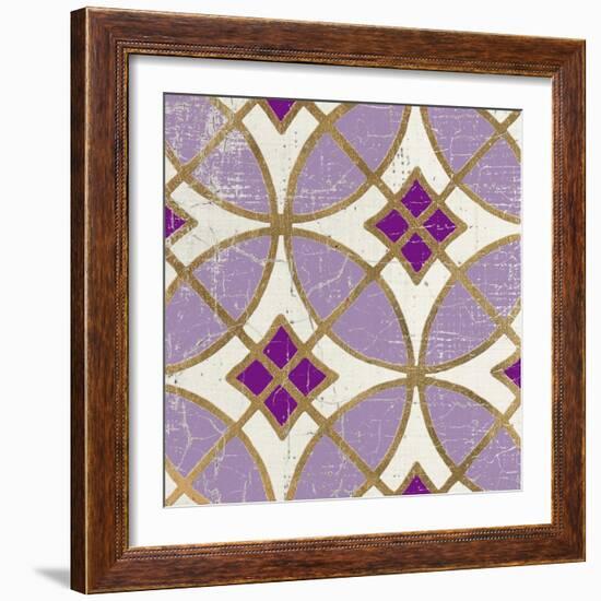 Garden Tile 1-Morgan Yamada-Framed Art Print