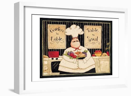 Garden To Table-Dan Dipaolo-Framed Art Print