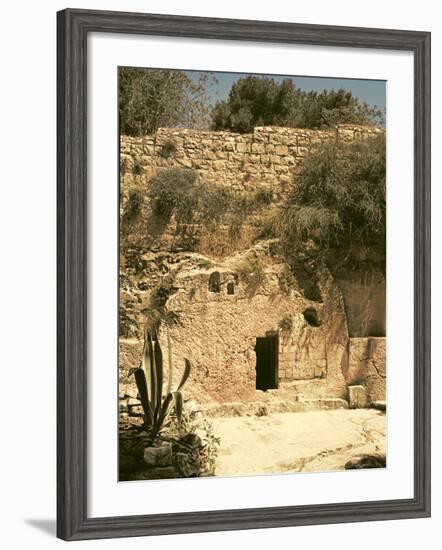 Garden Tomb, the Supposed Site of the Burial and Resurrection of Jesus-null-Framed Photographic Print