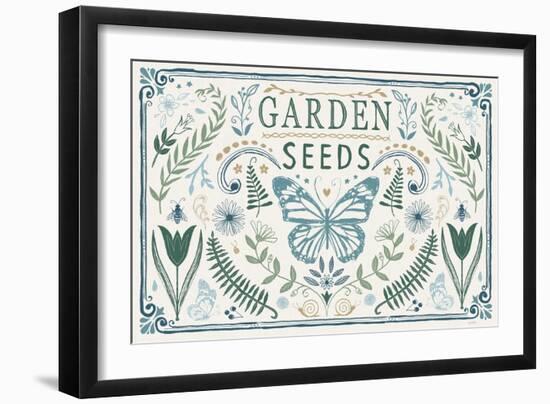 Garden Tones I-Anne Tavoletti-Framed Art Print