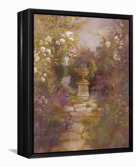 Garden Urn-Longo-Framed Stretched Canvas
