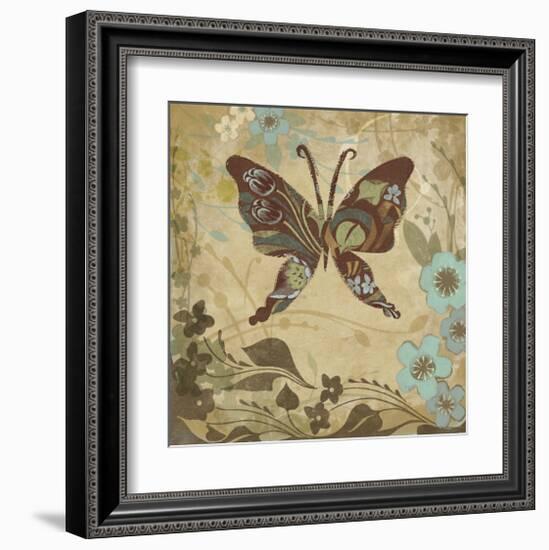 Garden Variety Butterfly III-Alan Hopfensperger-Framed Art Print